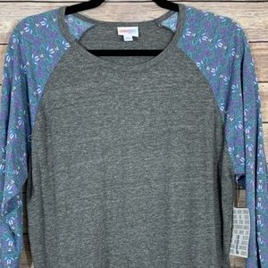 LuLaRoe Women's Randy Baseball Top